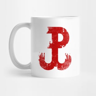 Polska Walczaca Vintage T-shirt, Poland Patriotic Design Mug